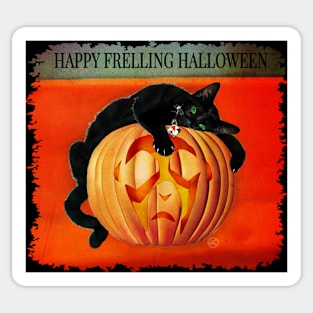 Happy Frelling Halloween Sticker